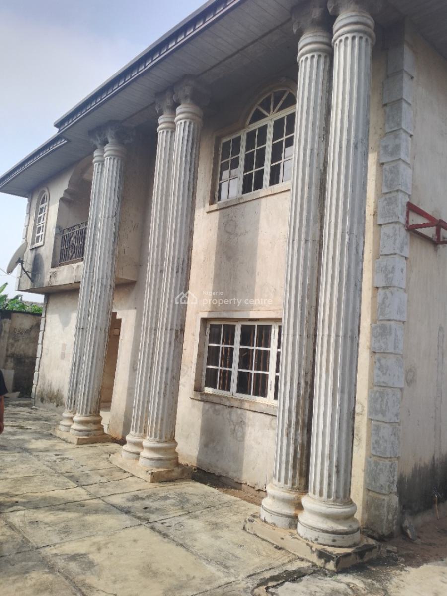 Twin 4 Bedroom Duplex with Bq, Sholebo Off Ebute Road, Ikorodu, Lagos, Semi-detached Duplex for Sale