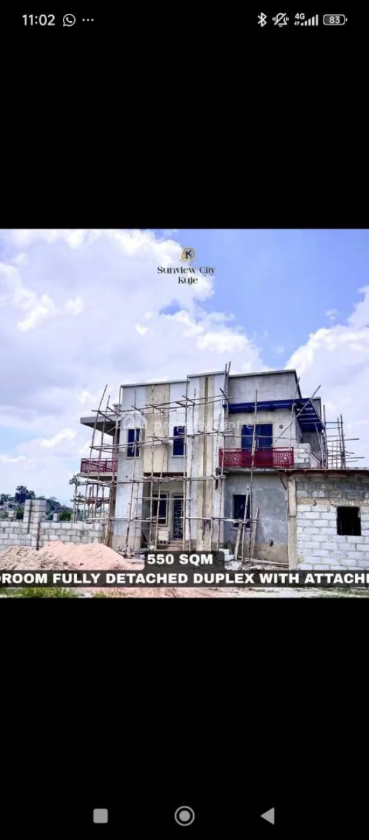 Land for Six Units of Three Bedroom Block of Flats, Sunview City, Behind Philomats University, Kuje, Abuja, Residential Land for Sale