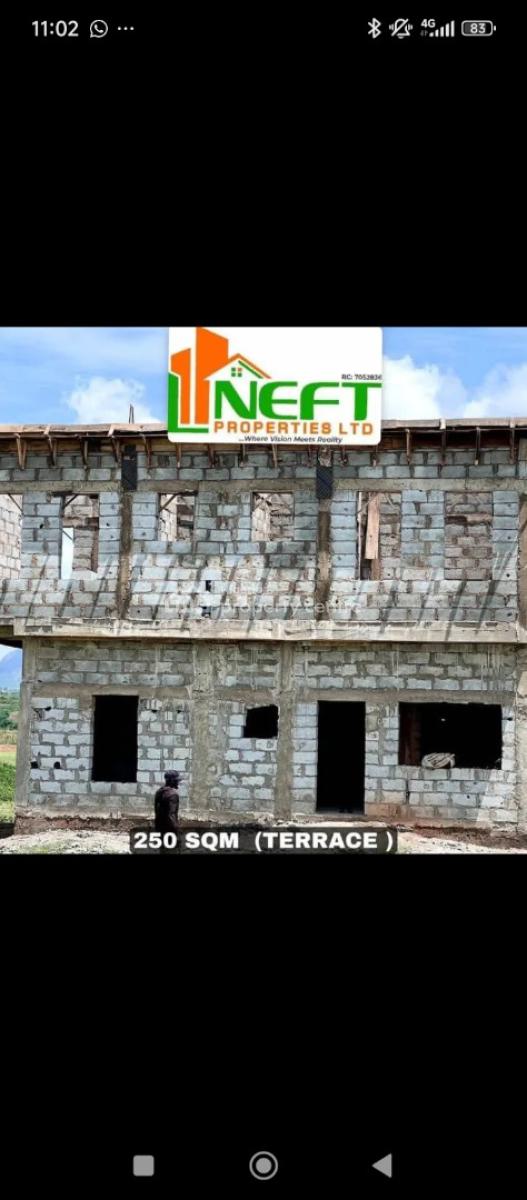 Land for Six Units of Three Bedroom Block of Flats, Sunview City, Behind Philomats University, Kuje, Abuja, Residential Land for Sale