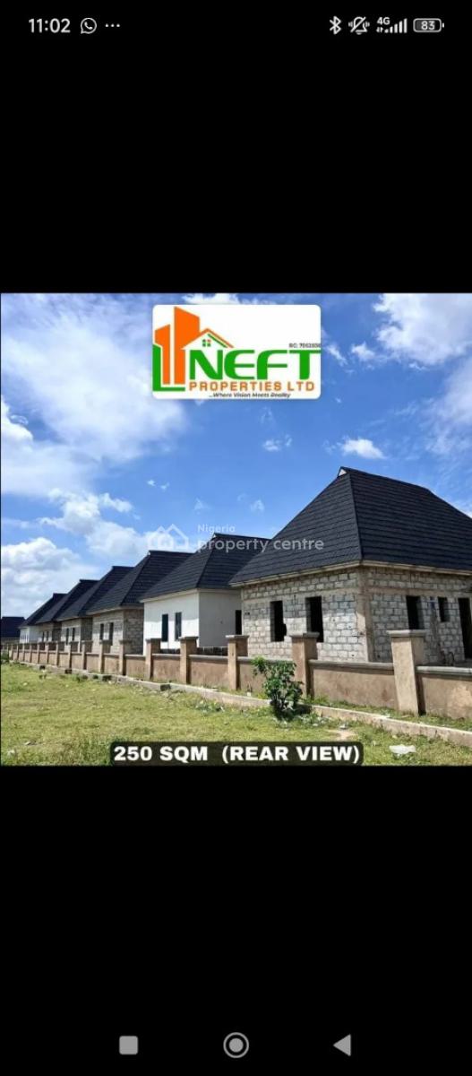 Land for Six Units of Three Bedroom Block of Flats, Sunview City, Behind Philomats University, Kuje, Abuja, Residential Land for Sale