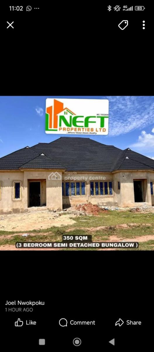 Land for Six Units of Three Bedroom Block of Flats, Sunview City, Behind Philomats University, Kuje, Abuja, Residential Land for Sale