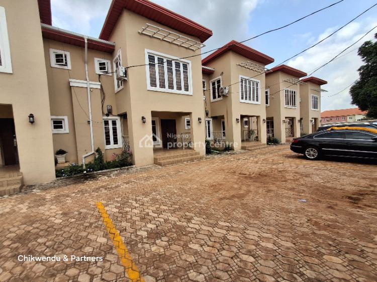 4-bedrooms Terrace Duplexes on 1,300sqm Land with C of O, Behind Adorable British College, Enugu, Enugu, Terraced Duplex for Sale