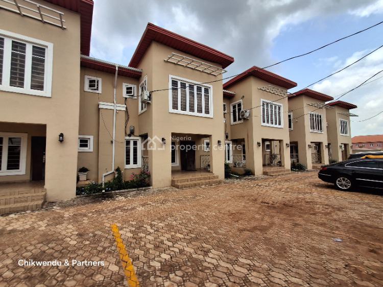 4-bedrooms Terrace Duplexes on 1,300sqm Land with C of O, Behind Adorable British College, Enugu, Enugu, Terraced Duplex for Sale