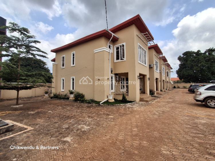 4-bedrooms Terrace Duplexes on 1,300sqm Land with C of O, Behind Adorable British College, Enugu, Enugu, Terraced Duplex for Sale