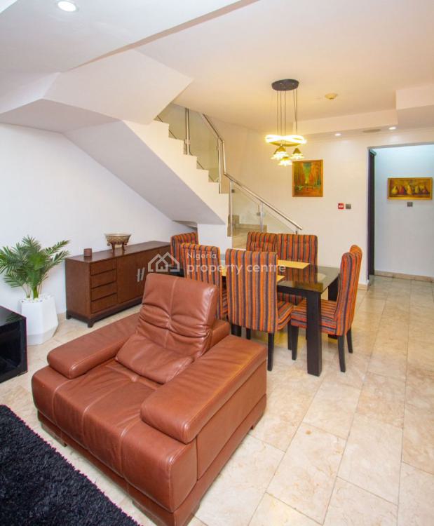 Luxury 3 Bedroom Maisonette + Gym, Pool, Off Admiralty, Lekki Phase 1, Lekki, Lagos, Flat / Apartment Short Let