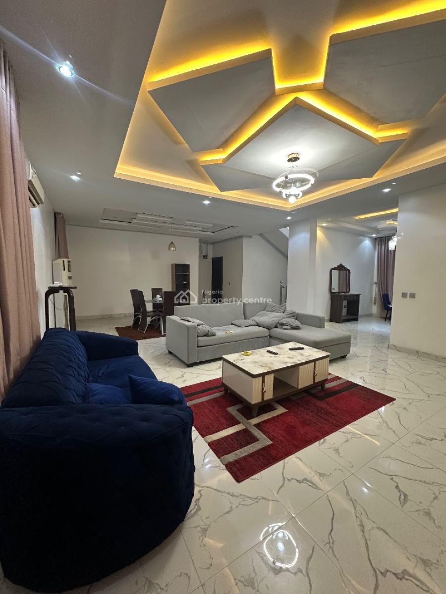 Luxurious 5 Bedroom Detached Duplex with 2 Living Rooms, Guzape District, Abuja, Detached Duplex for Rent