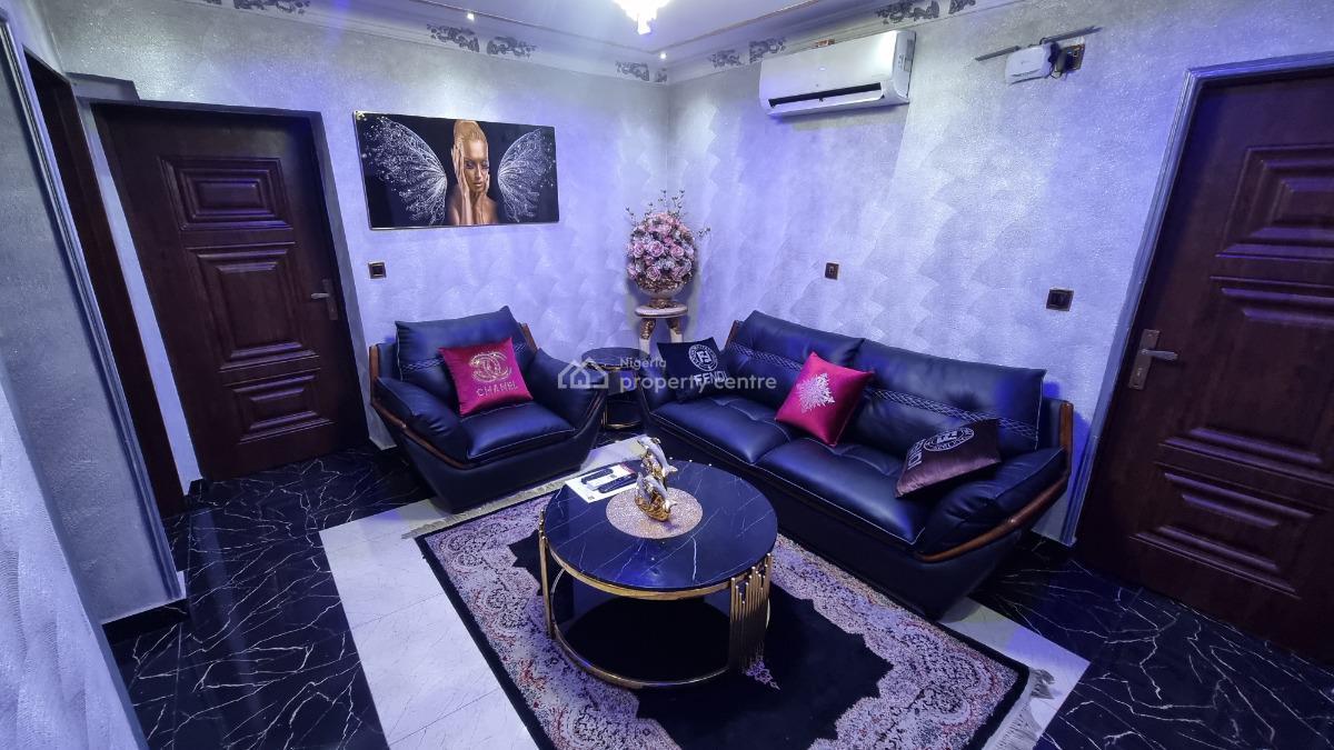 Luxuriously Completed 2 Rooms & Parlour with Balcony (room 16/17), 22 Sule Abuka Street, Opebi, Ikeja, Lagos, Flat / Apartment Short Let