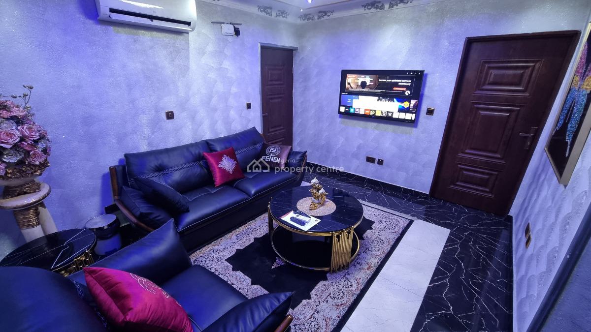 Luxuriously Completed 2 Rooms & Parlour with Balcony (room 16/17), 22 Sule Abuka Street, Opebi, Ikeja, Lagos, Flat / Apartment Short Let
