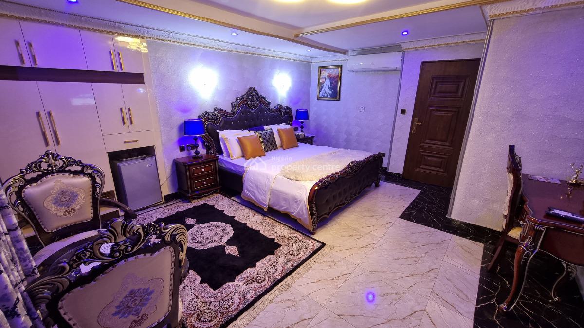 Luxuriously Completed 2 Rooms & Parlour with Balcony (room 16/17), 22 Sule Abuka Street, Opebi, Ikeja, Lagos, Flat / Apartment Short Let