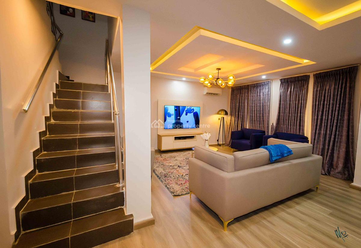 Furnished Spacious 4 Bedroom Semi Detached Duplex with Bq in a Secured, Orchid, Lekki Phase 2, Lekki, Lagos, Semi-detached Duplex for Sale