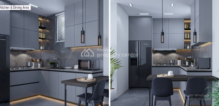 Stunning 2 Bedrooms Apartment with Rooftop Recreational Area, Lekki Phase 1, Lekki, Lagos, Flat / Apartment for Sale