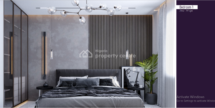 Stunning 2 Bedrooms Apartment with Rooftop Recreational Area, Lekki Phase 1, Lekki, Lagos, Flat / Apartment for Sale