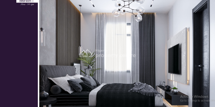 Stunning 2 Bedrooms Apartment with Rooftop Recreational Area, Lekki Phase 1, Lekki, Lagos, Flat / Apartment for Sale