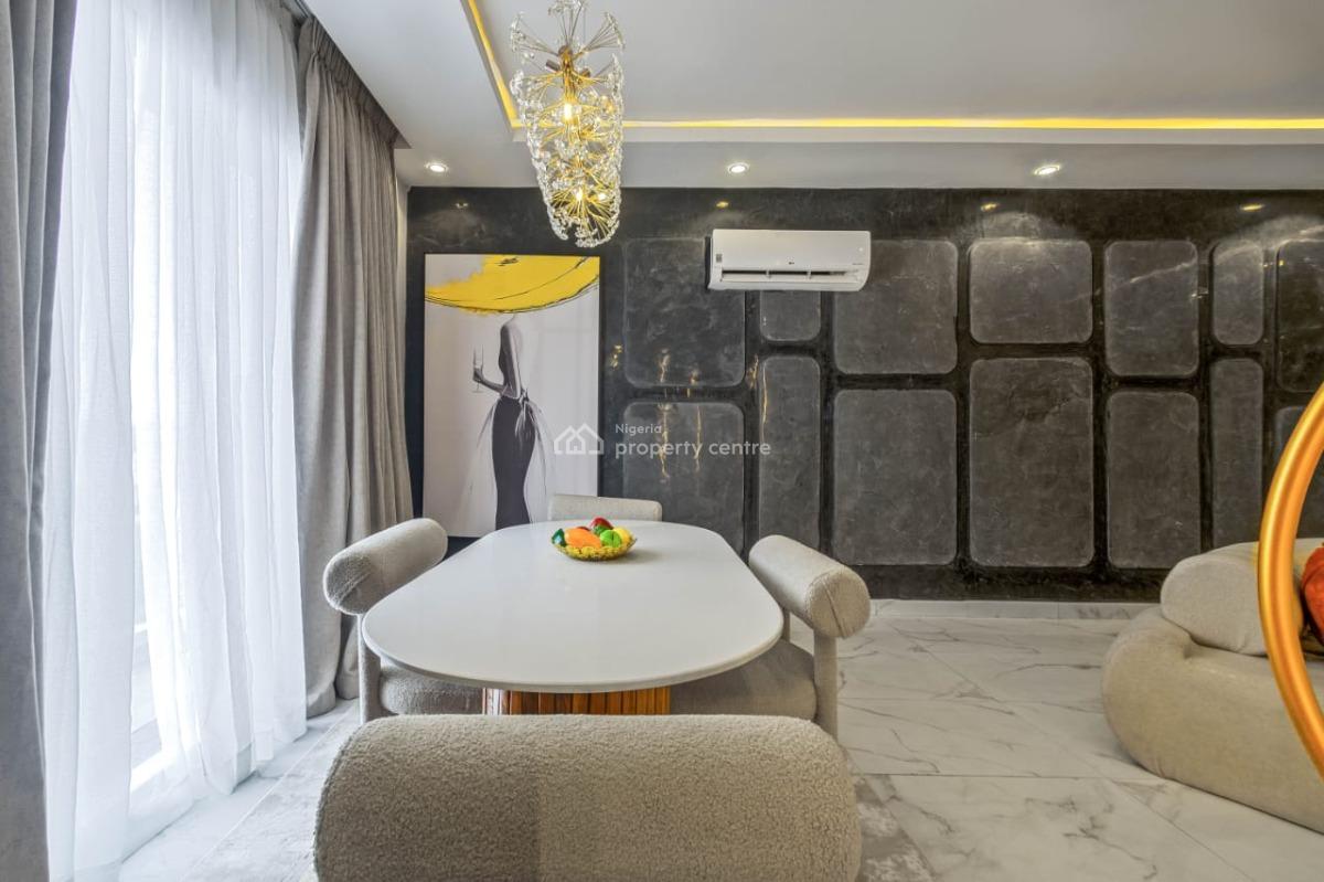 Luxury 3 Bedrooms Flat with Excellent Interiors, Periwinkle Estate, Freedom Way, Lekki Phase 1, Lekki, Lagos, Flat / Apartment Short Let