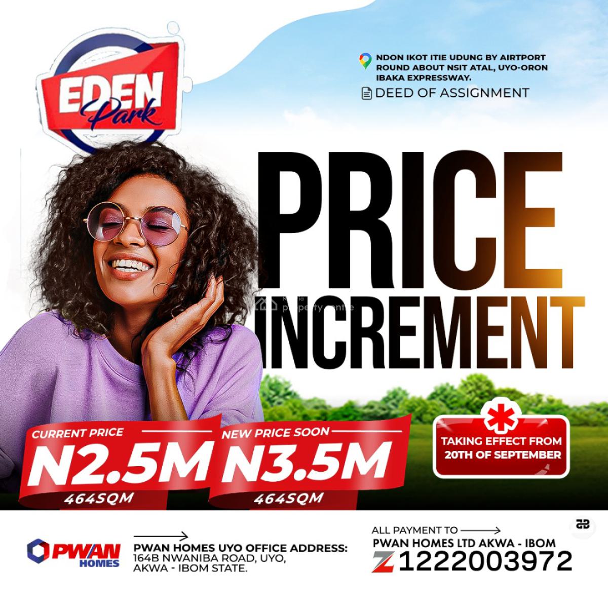 Buy and Build Up Estate, Eden Park, Uyo, Akwa Ibom, Land for Sale