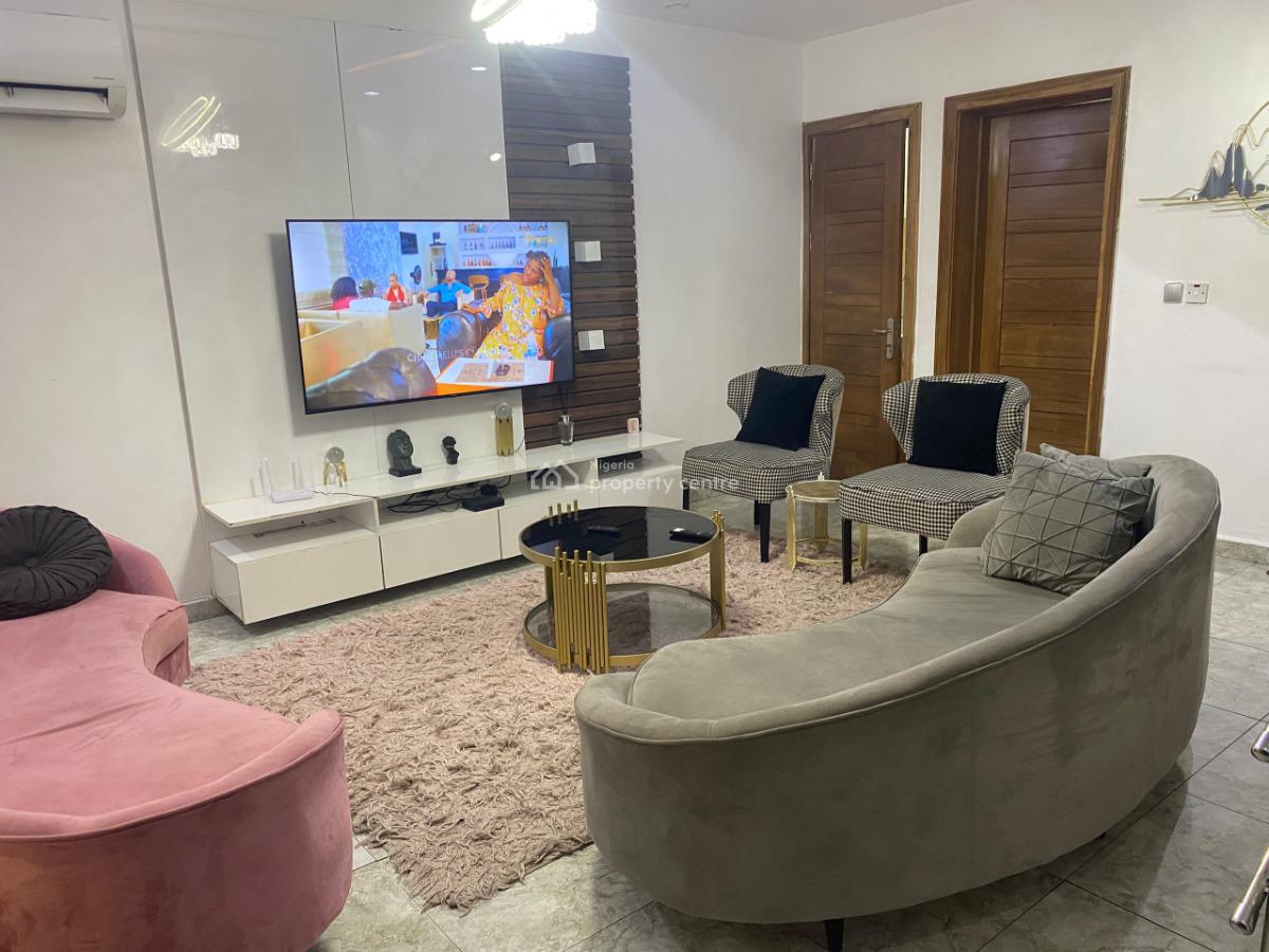 Luxury Fully Furnished, Serviced 2 Bedroom Terrace Duplex with 2 Living, Salem By Elevation Church, Ikate, Lekki, Lagos, Terraced Duplex for Rent