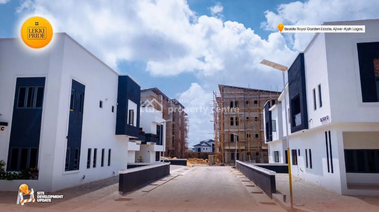 Luxury One Bedroom Apartment, Ajiwe, Ajah, Lagos, Block of Flats for Sale