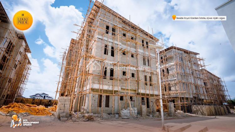 Luxury One Bedroom Apartment, Ajiwe, Ajah, Lagos, Block of Flats for Sale