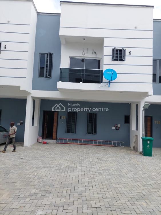 Luxury Service 4 Bedroom Terrace House with Swimming Pool in an Estate, Spring Valley Estate Alasia, Ajah, Lagos, Terraced Duplex for Rent