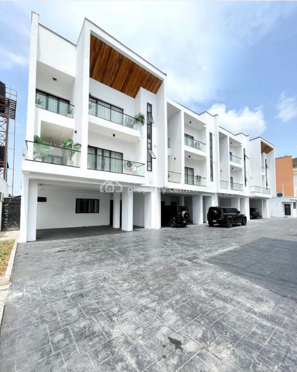 Florida Themed Luxury 4 Bedroom Waterfront Duplex, Lekki Phase 1, Lekki, Lagos, Terraced Duplex for Sale