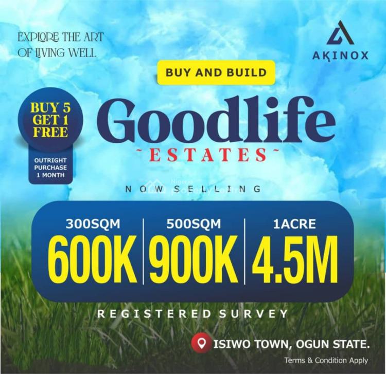 Cheapest Buy and Build Land in a Built Up Location, Epe, Lagos, Land for Sale