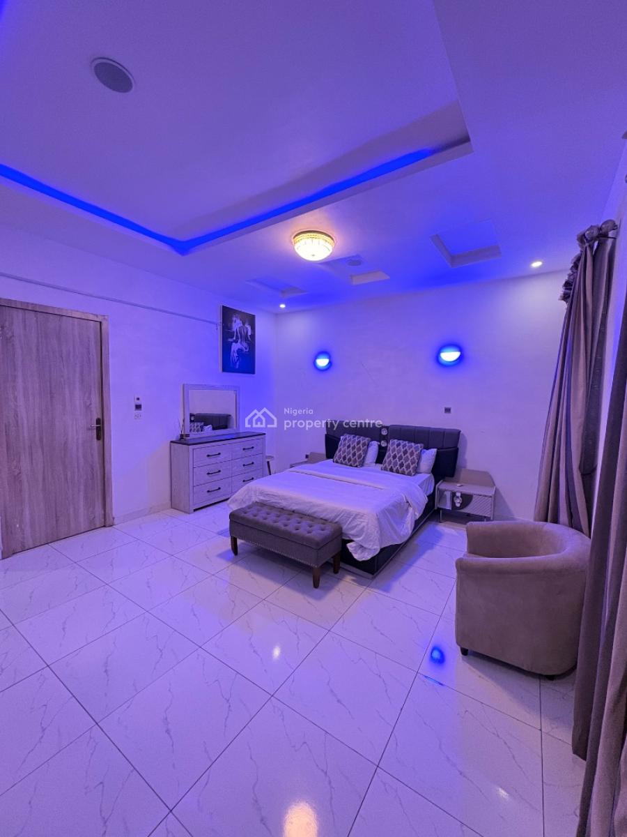 3 Bedrooms Duplex Airbnb Apartment with Swimming Pool and Gym, Along Orchid Road, Before The Orchid Enyo Filling Station, Lekki, Lagos, Terraced Duplex Short Let