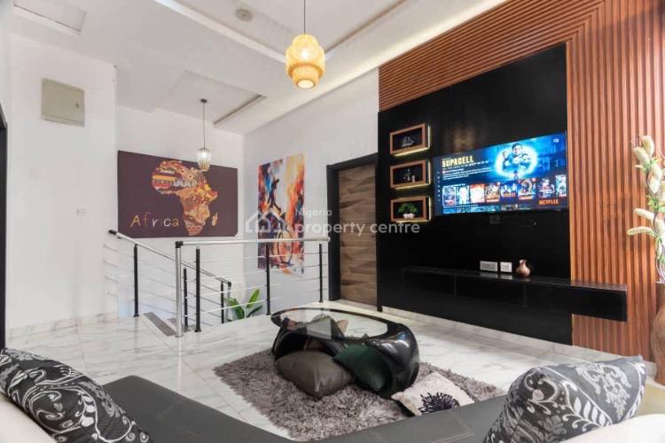 Fully Furnished 4 Bedrooms Semi Detached Duplex with Bq, Chevron Estate, Lekki, Lagos, Semi-detached Duplex for Rent