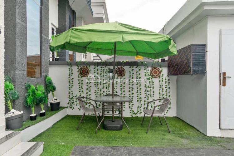 Fully Furnished 4 Bedrooms Semi Detached Duplex with Bq, Chevron Estate, Lekki, Lagos, Semi-detached Duplex for Rent