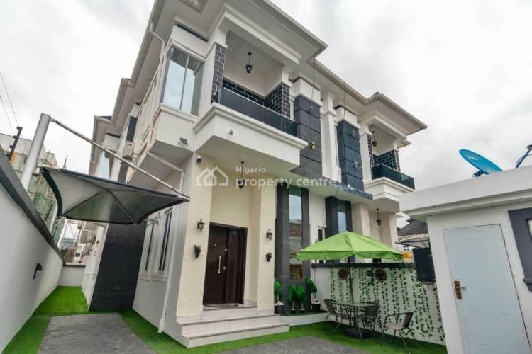 Fully Furnished 4 Bedrooms Semi Detached Duplex with Bq, Chevron Estate, Lekki, Lagos, Semi-detached Duplex for Rent