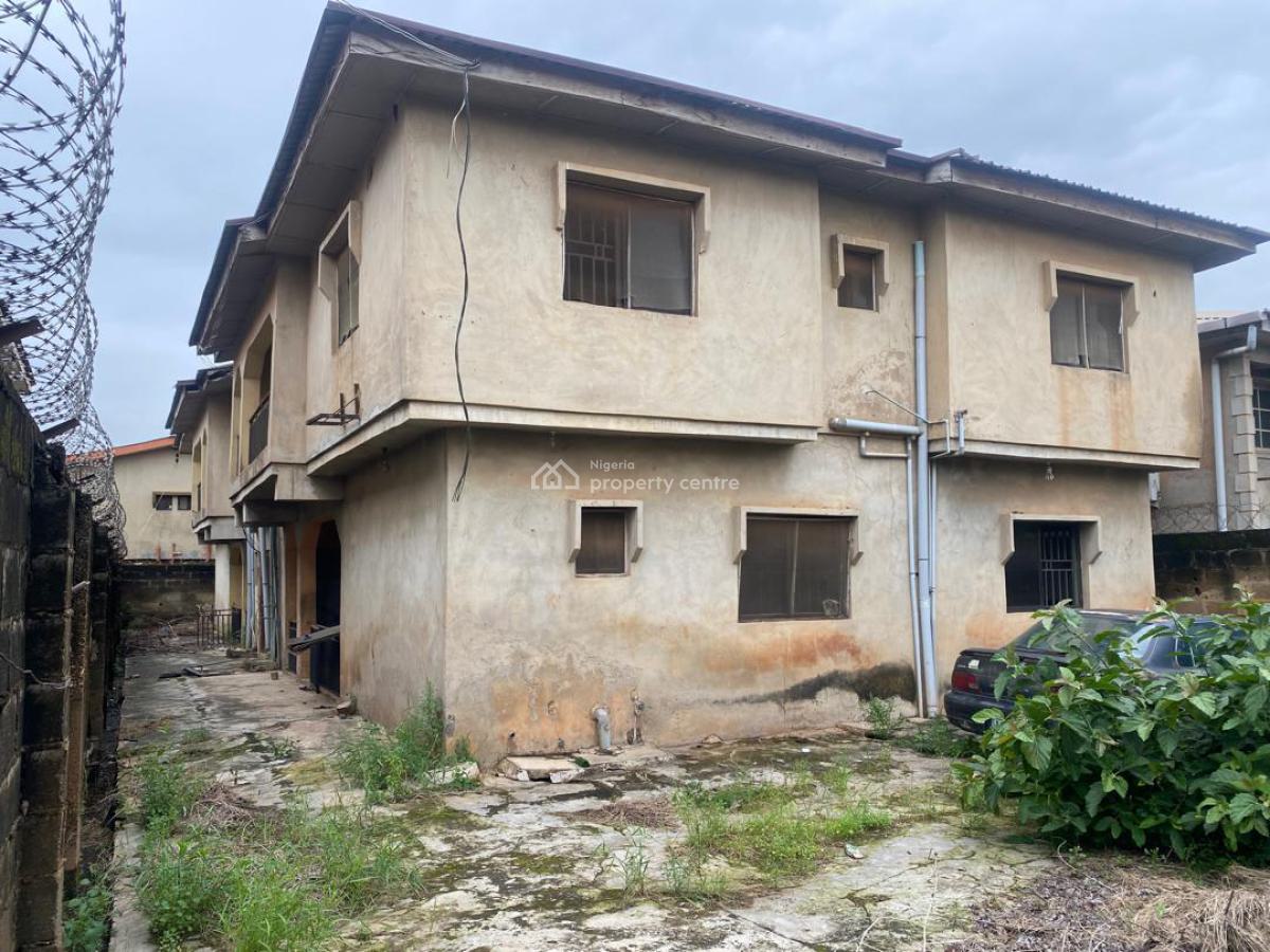 4 Nos of 3 Bedroom Flats on a Full Plot of Land, Alagbole - Ajuwon Road, Akute, Ifo, Ogun, Block of Flats for Sale