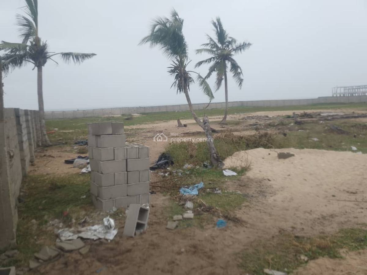 Fenced Water Front  Land Measuring 8000 Square Metres, Lekki Free Trade Zone (okeyanta), Ibeju Lekki, Lagos, Commercial Land for Sale