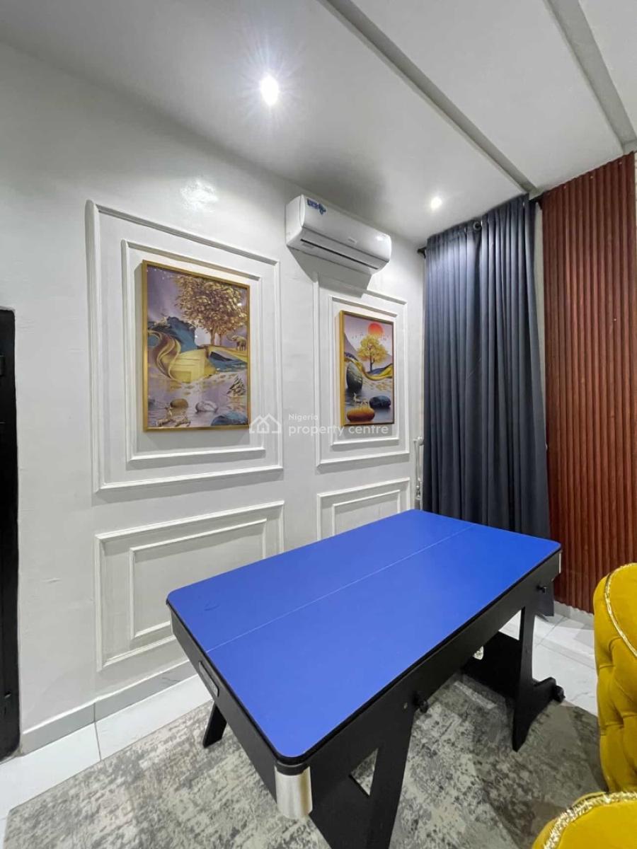 Fully Furnished 3 Bedrooms Terraced Duplex with Ps5 and 24/7 Light, Lekki, Lagos, Terraced Duplex Short Let