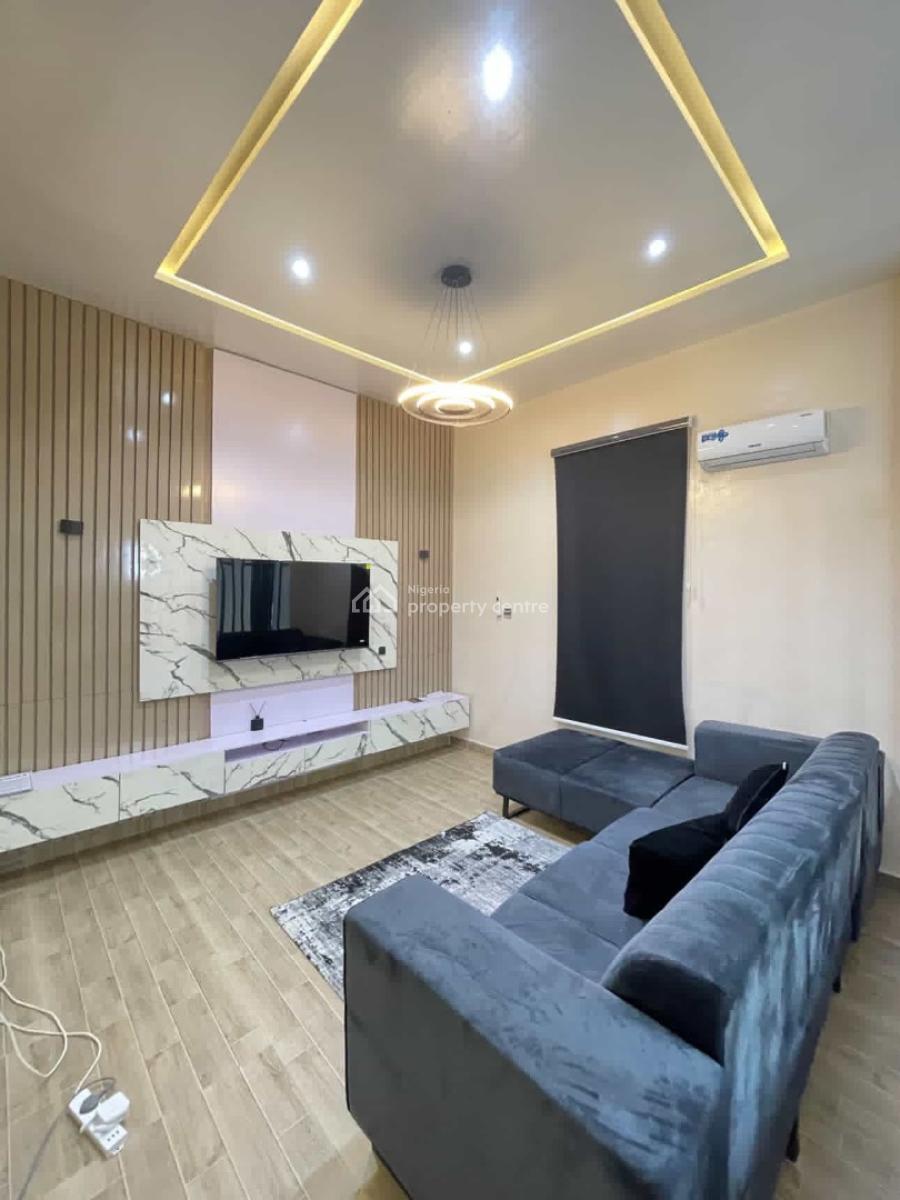 Fully Furnished 4 Bedroom Terrace Duplex with 24/7 Light, Ps5, Lekki, Lagos, Terraced Duplex Short Let