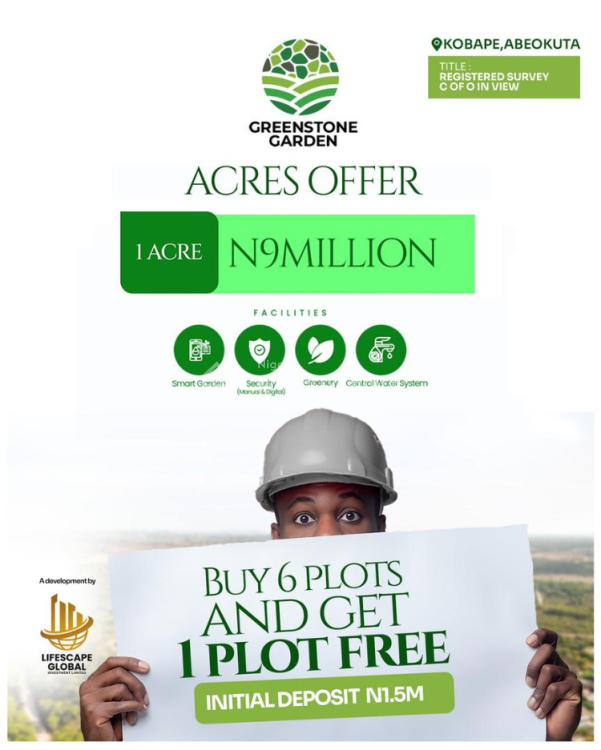 Residential Land, Kobape Abeokuta, Abeokuta North, Ogun, Land for Sale
