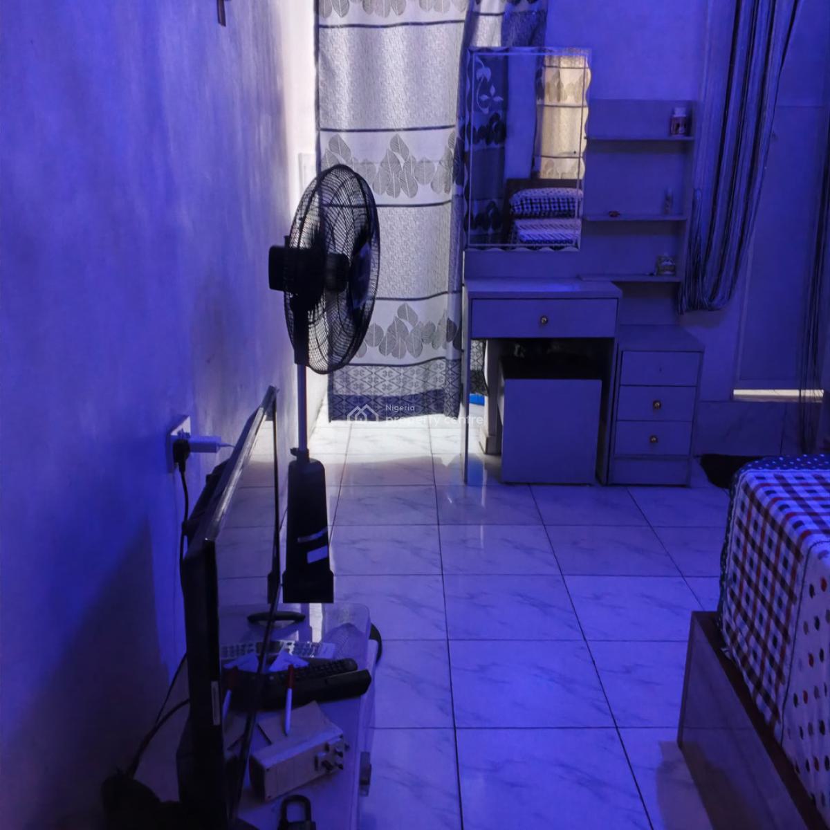 Studio Apartment with All Home Requirements, Ifako, Gbagada, Lagos, Self Contain (single Rooms) Short Let