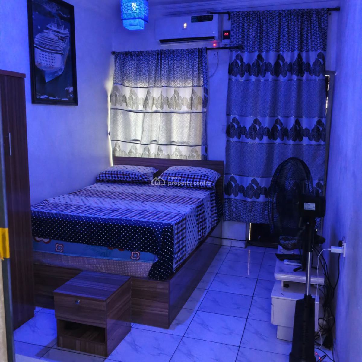 Studio Apartment with All Home Requirements, Ifako, Gbagada, Lagos, Self Contain (single Rooms) Short Let