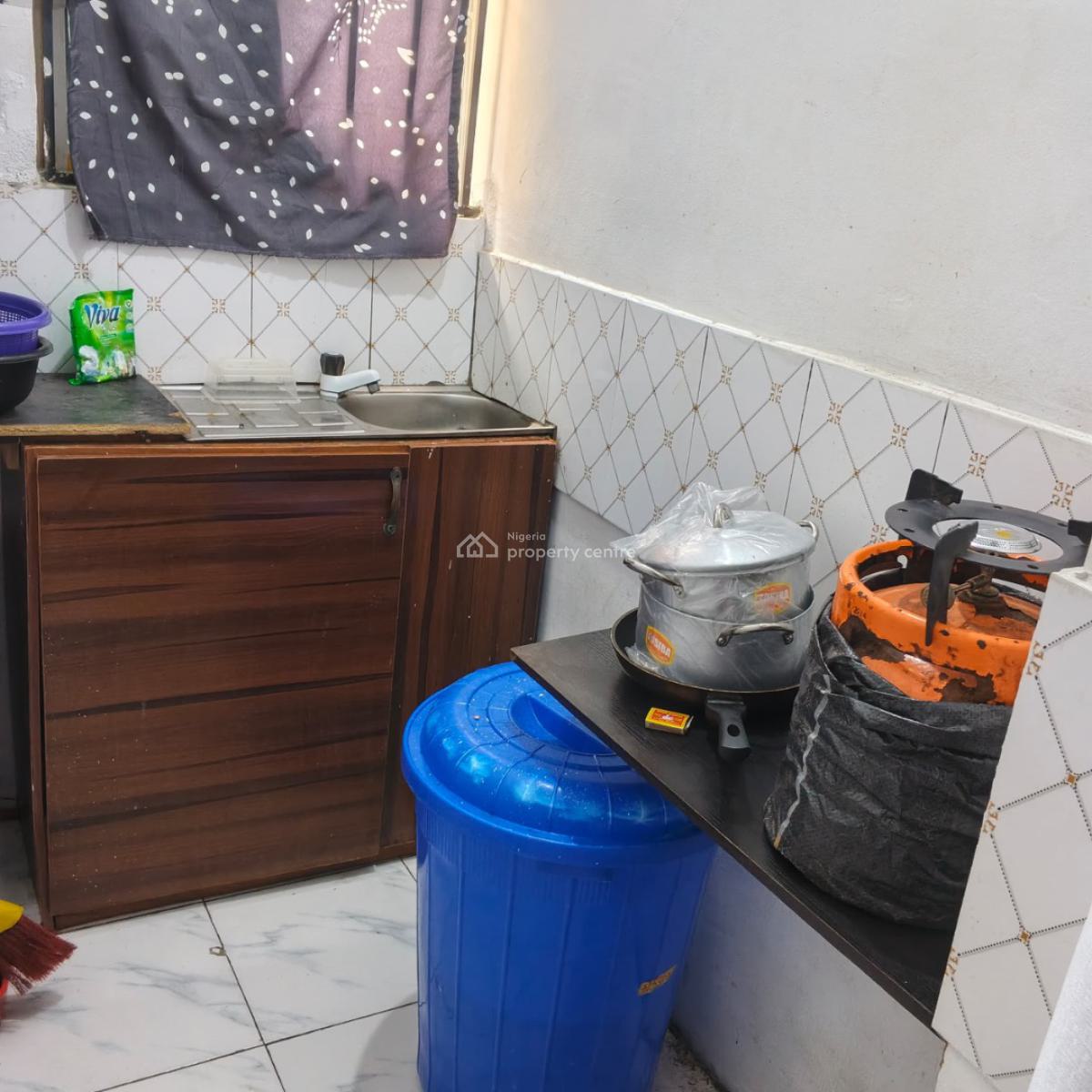 Studio Apartment with All Home Requirements, Ifako, Gbagada, Lagos, Self Contain (single Rooms) Short Let