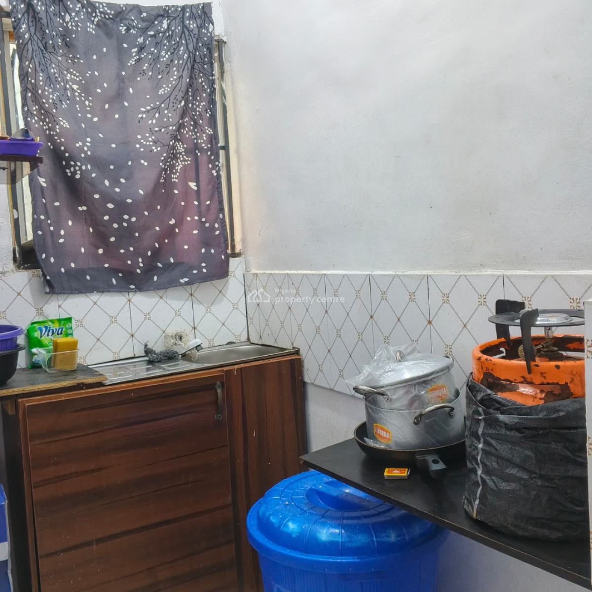 Studio Apartment with All Home Requirements, Ifako, Gbagada, Lagos, Self Contain (single Rooms) Short Let