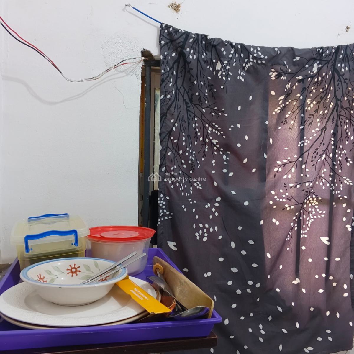 Studio Apartment with All Home Requirements, Ifako, Gbagada, Lagos, Self Contain (single Rooms) Short Let