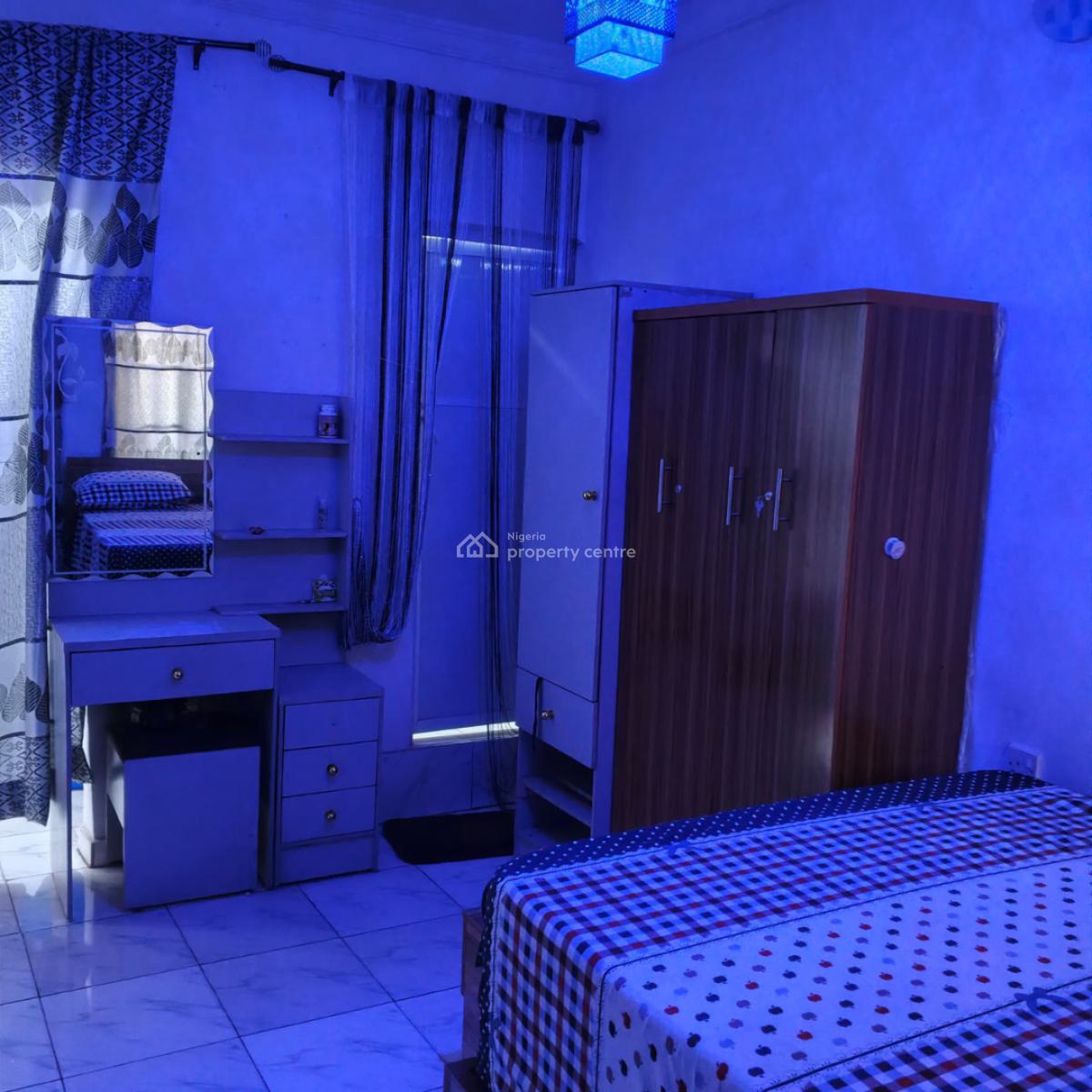 Studio Apartment with All Home Requirements, Ifako, Gbagada, Lagos, Self Contain (single Rooms) Short Let