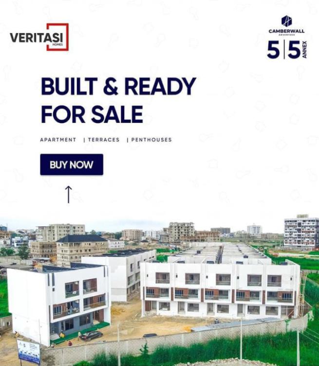 Flood Free and Investment Secured 4 Bedroom Terrace with C of O, Freedom Way, Off Lekki/epe Express Way, Lekki Phase 1, Lekki, Lagos, Flat / Apartment for Sale
