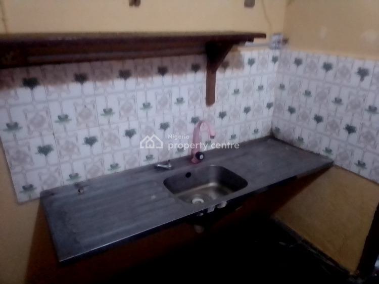 Big Mini Flat with Extra Space Often Used As 2nd Bedroom, Okeowo-somorin, Ifako, Gbagada, Lagos, Flat / Apartment for Rent