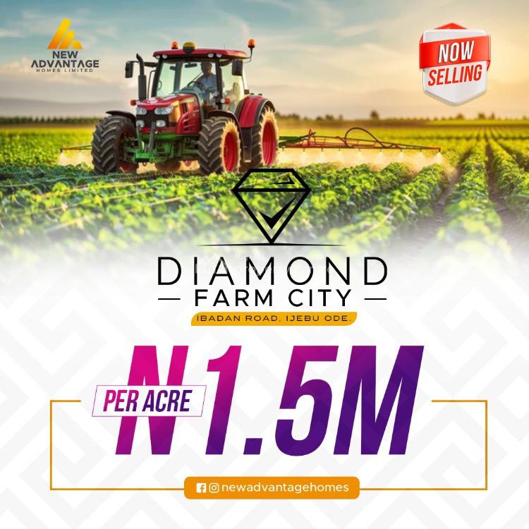 Diamond Farm City, Ibadan Road, Ijebu Ode, Ogun, Commercial Land for Sale