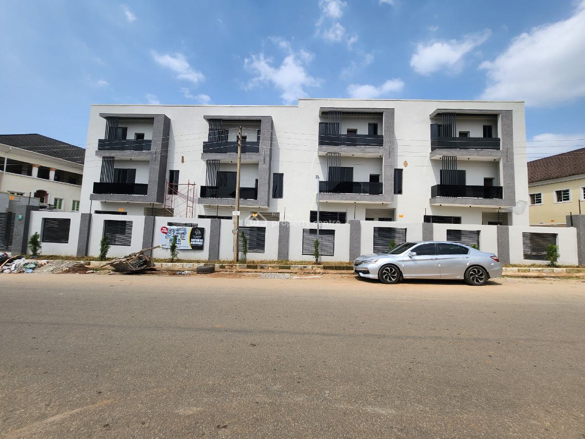 Contemporary 5 Bedrooms Town House + Bq, Trans Engineering Estate, Dawaki, Gwarinpa, Abuja, Terraced Duplex for Sale