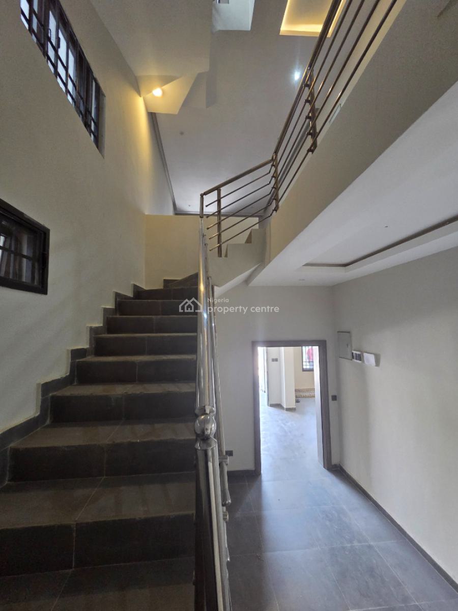 Contemporary 5 Bedrooms Town House + Bq, Trans Engineering Estate, Dawaki, Gwarinpa, Abuja, Terraced Duplex for Sale