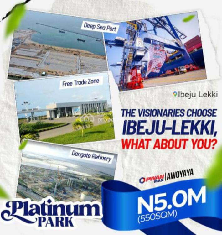 Platinum Park, Igbogun, Ibeju Lekki, Lagos, Residential Land for Sale
