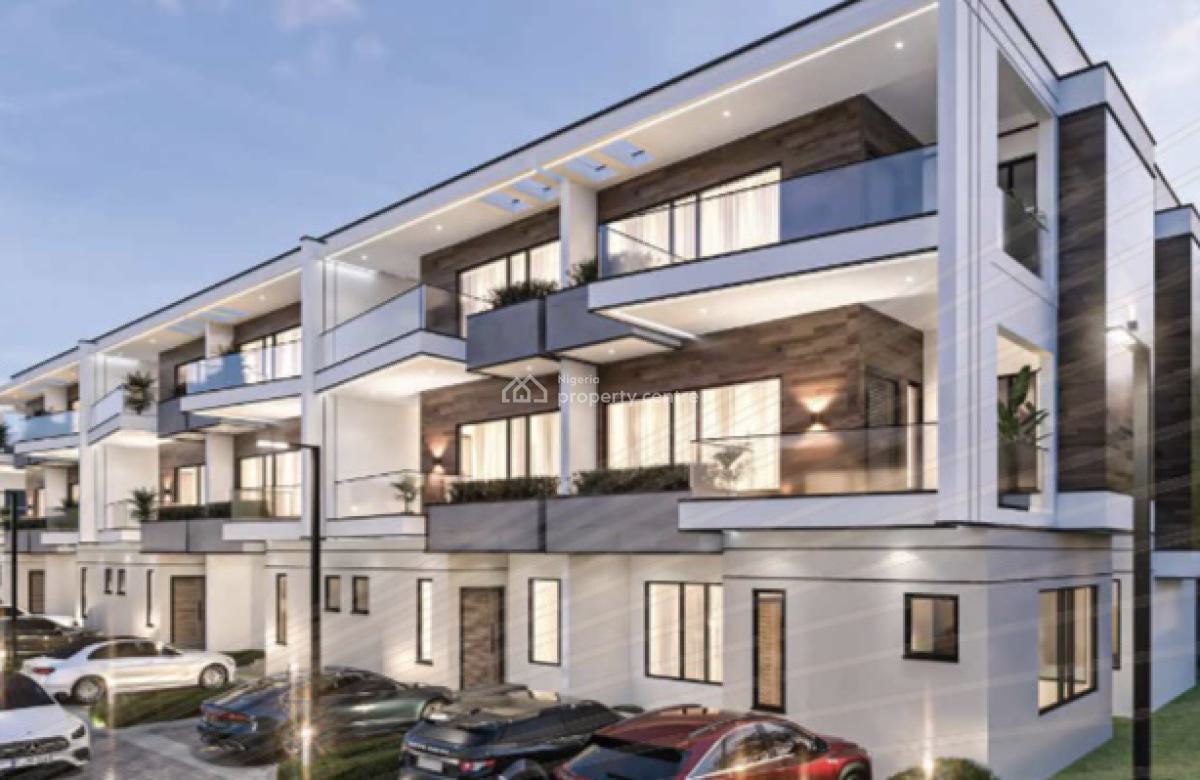 Newly Built 4 Bedrooms Terraced Duplex + Bq, Katampe Extension, Katampe, Abuja, Terraced Duplex for Sale