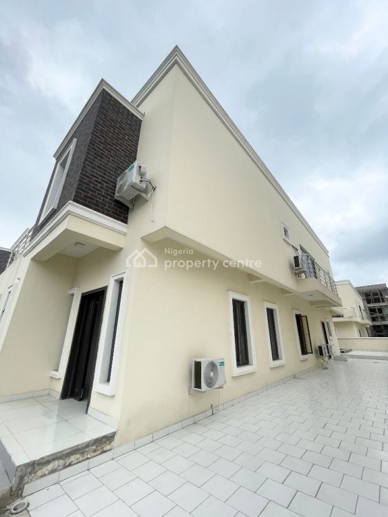 Nordic Styled Fully Detached 4 Bedroom Duplex , Pool and Bq, Chevron Alternative, Lekki, Lagos, Detached Duplex for Sale