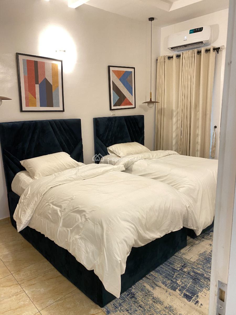 Lord Mayor  Elegant 4 Bedrooms Terrace, Chevron, Orchid Road, Lekki, Lagos, Terraced Duplex Short Let