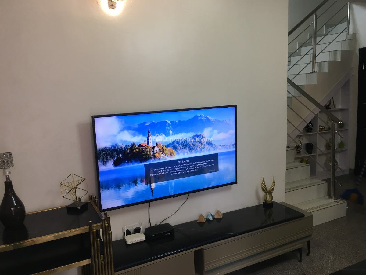 Fully Furnished and Serviced 3 Bedrooms Duplex, Crescent, Maryland, Lagos, Terraced Duplex Short Let